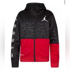 Boys Jordan Zip-up Hoodie Jacket
